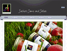 Tablet Screenshot of jackiesjamsandjellies.com